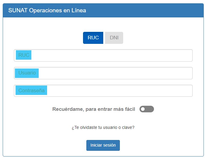 portal sol de la sunat, como habilitar a tu proveedor ose y facturador electronico desde sunat